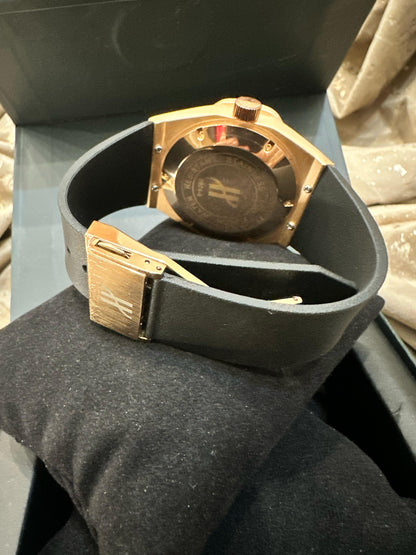 Classic Fusion Skeleton Date Watch by Hublot