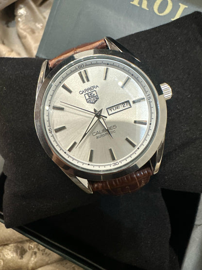 Carrera White Dial Watch with Date adjustable Function