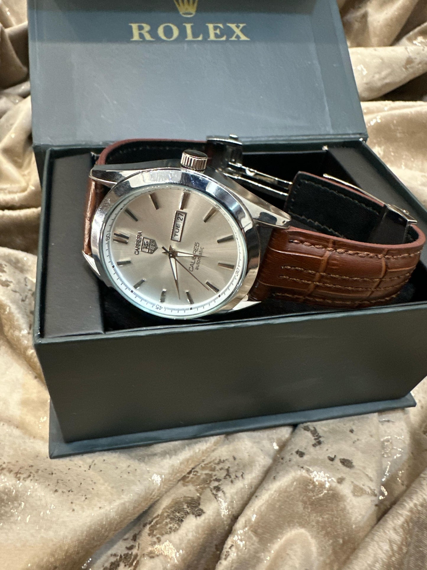 Carrera White Dial Watch with Date adjustable Function