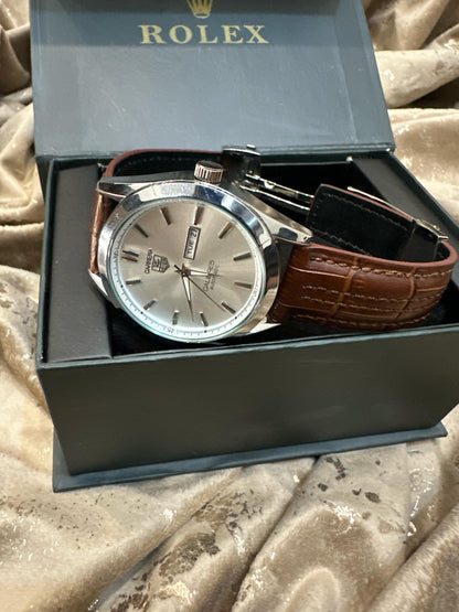 Carrera White Dial Watch with Date adjustable Function